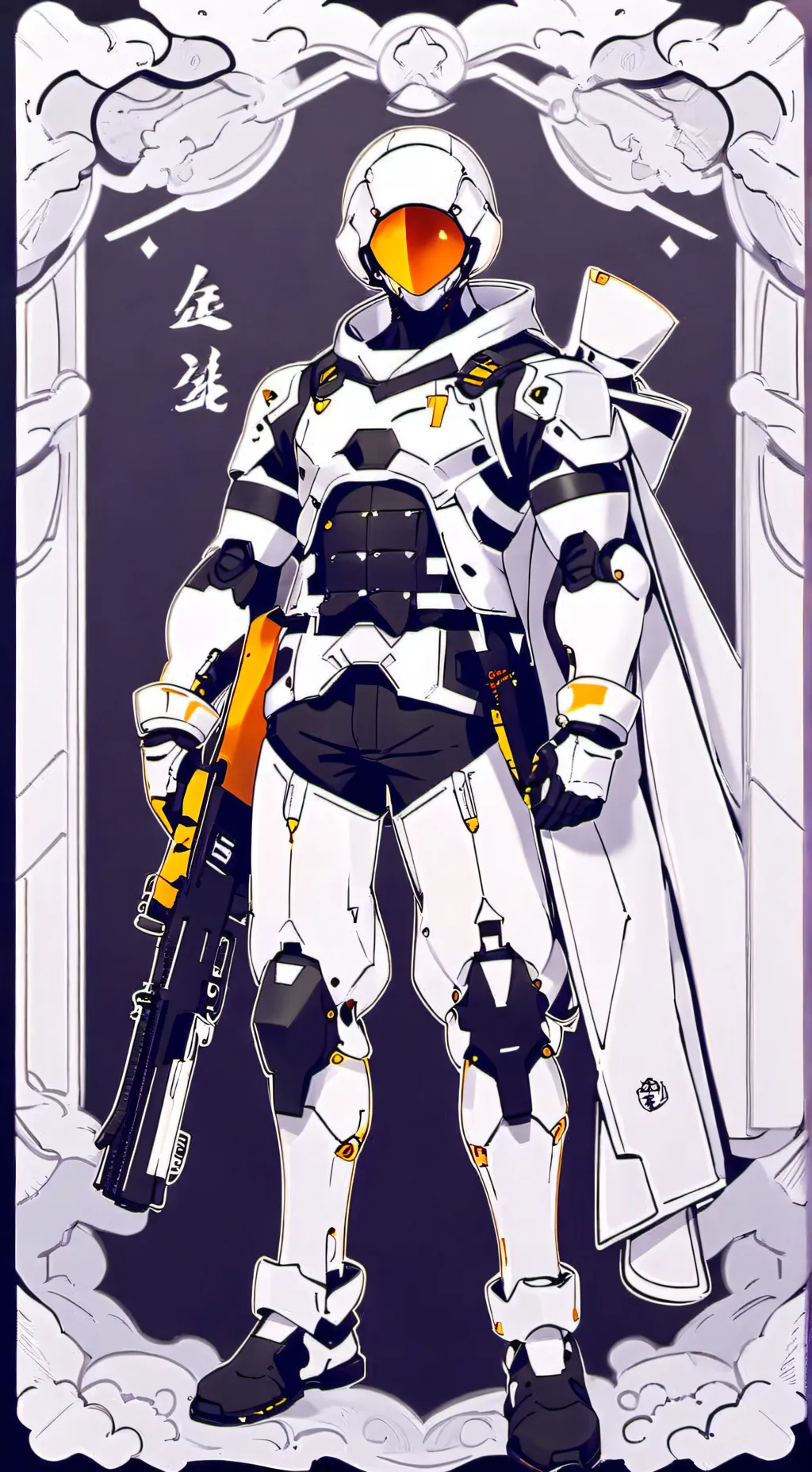 ai character: Dimensional police background