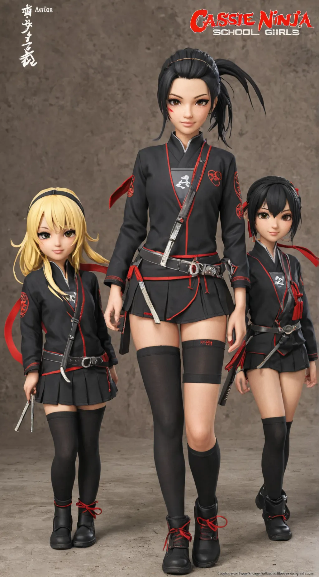 ai character: Cassie  background