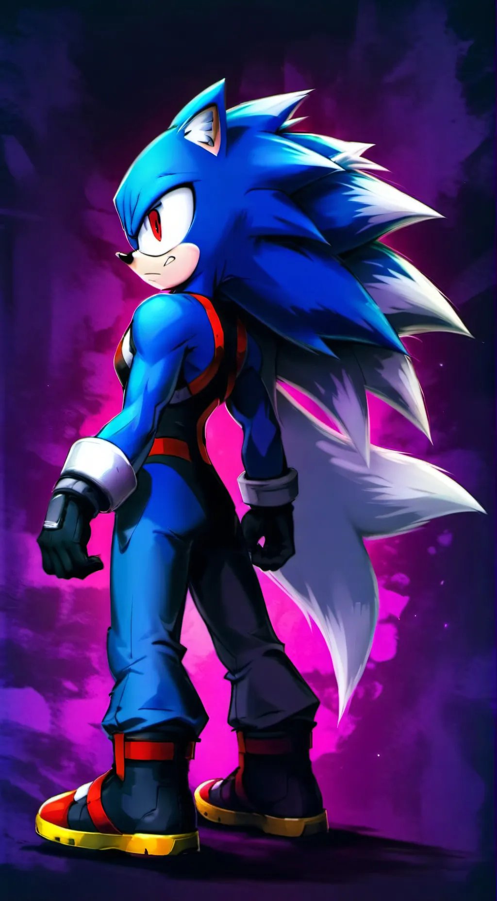 ai character: Shadow background