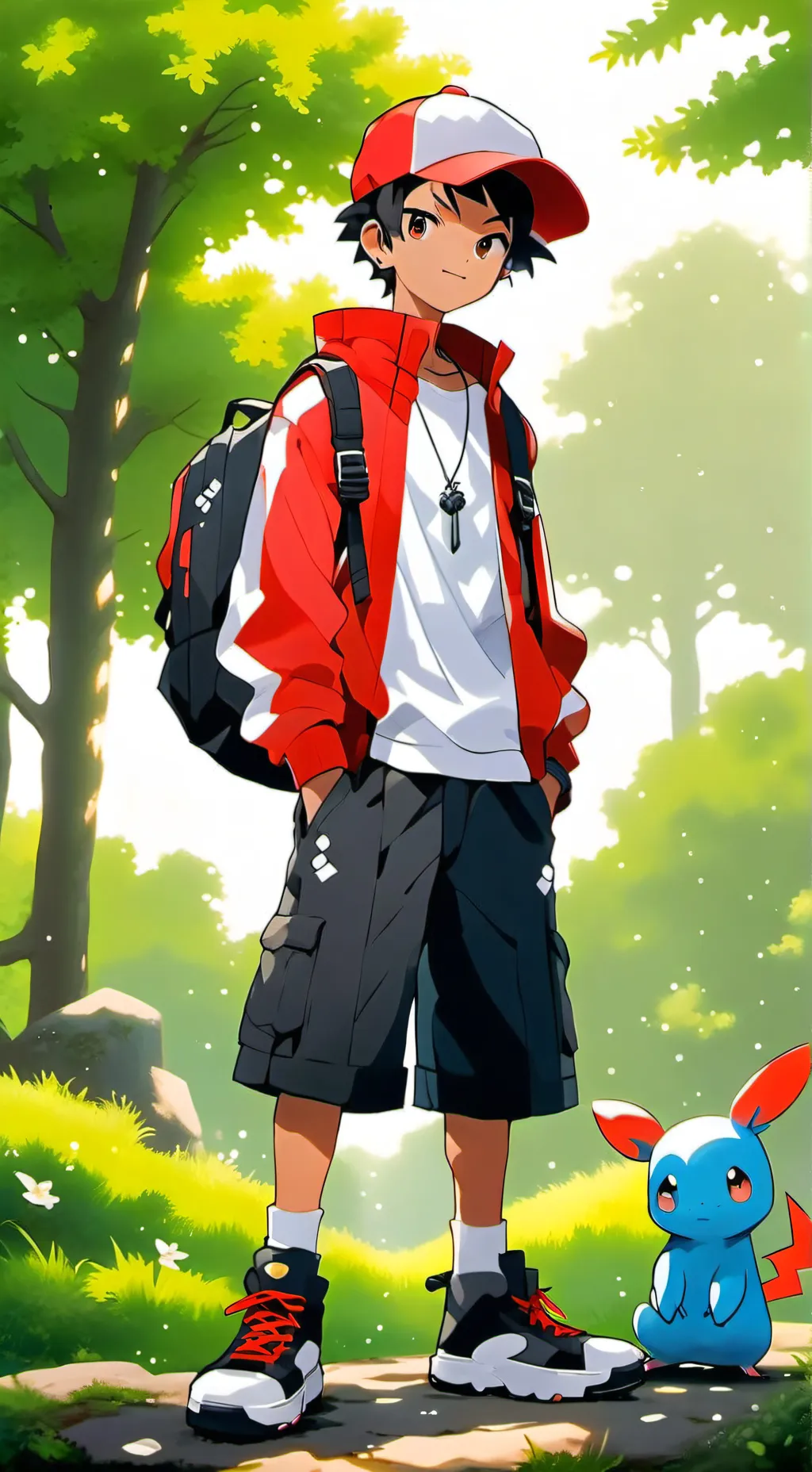 ai character: Pokémon ✨ background