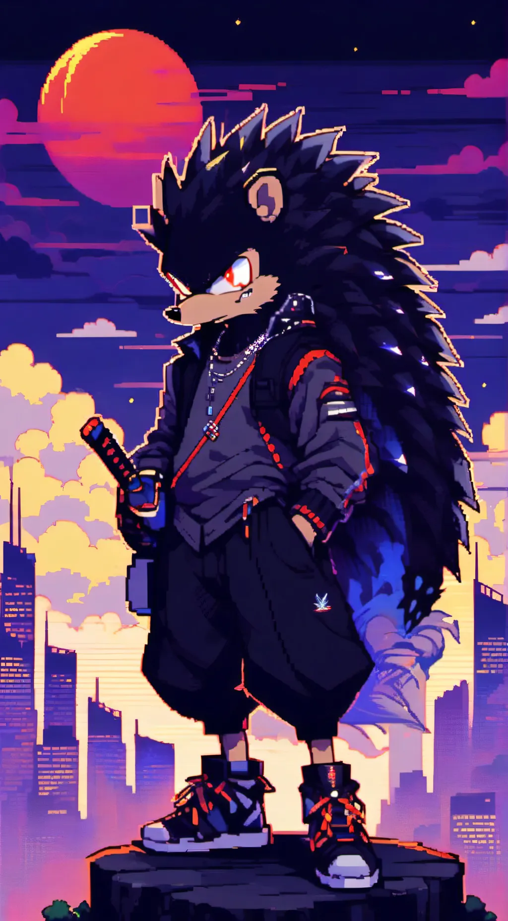 ai character: shdow x you background