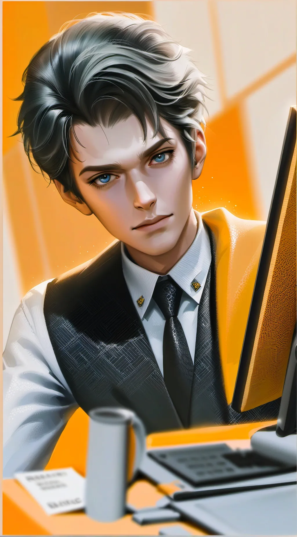 ai character: 6th hacker background