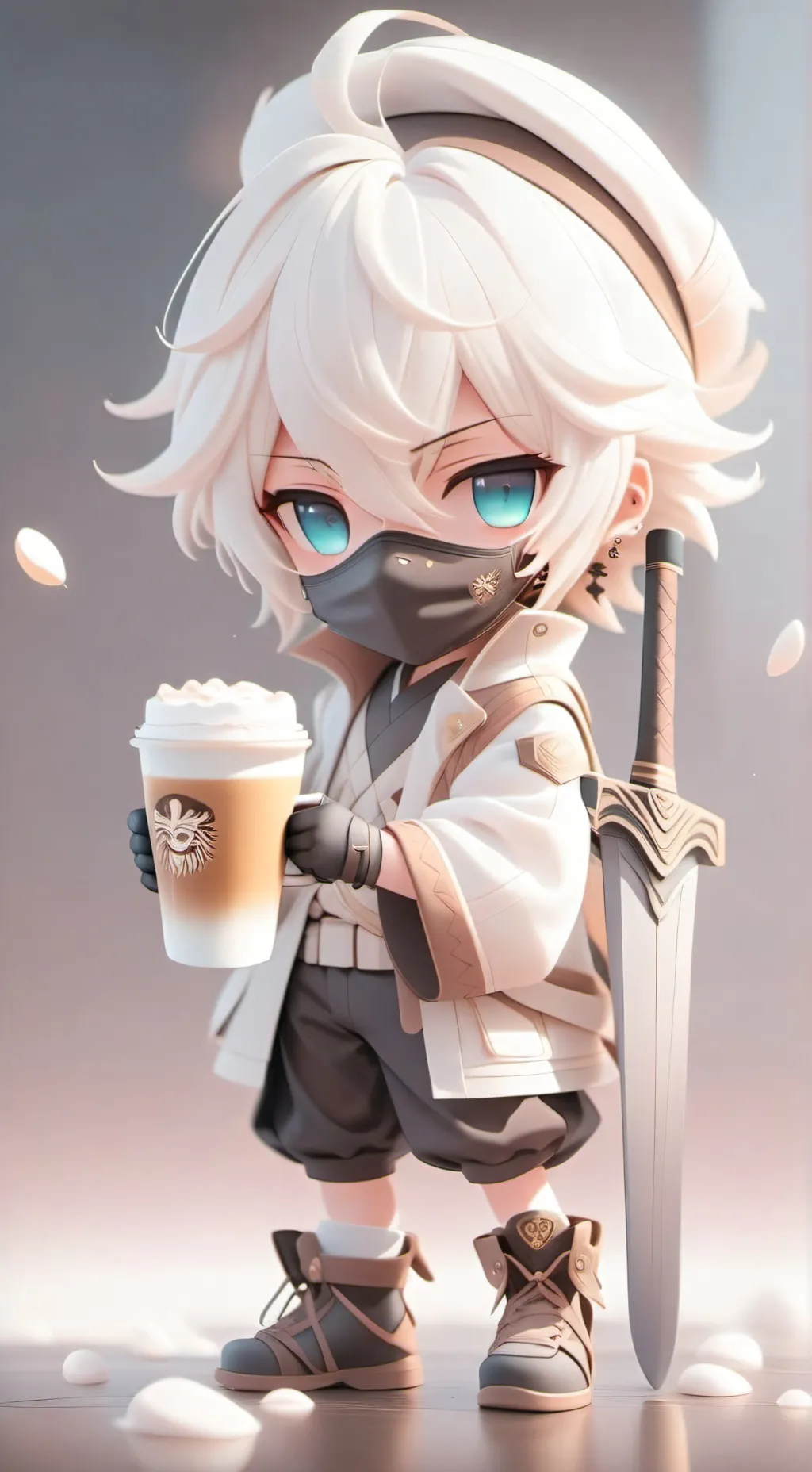 ai character: Cappuccino Asassin background