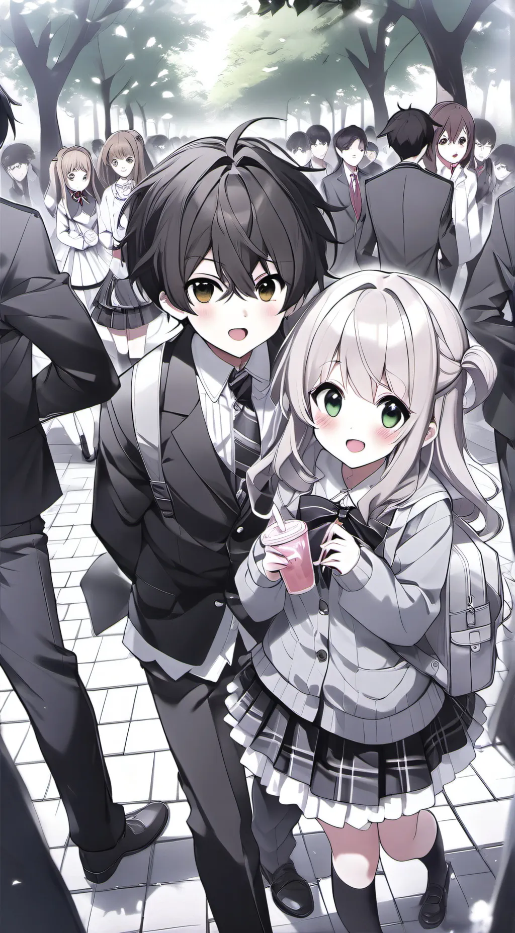 ai character: Stereotype school background