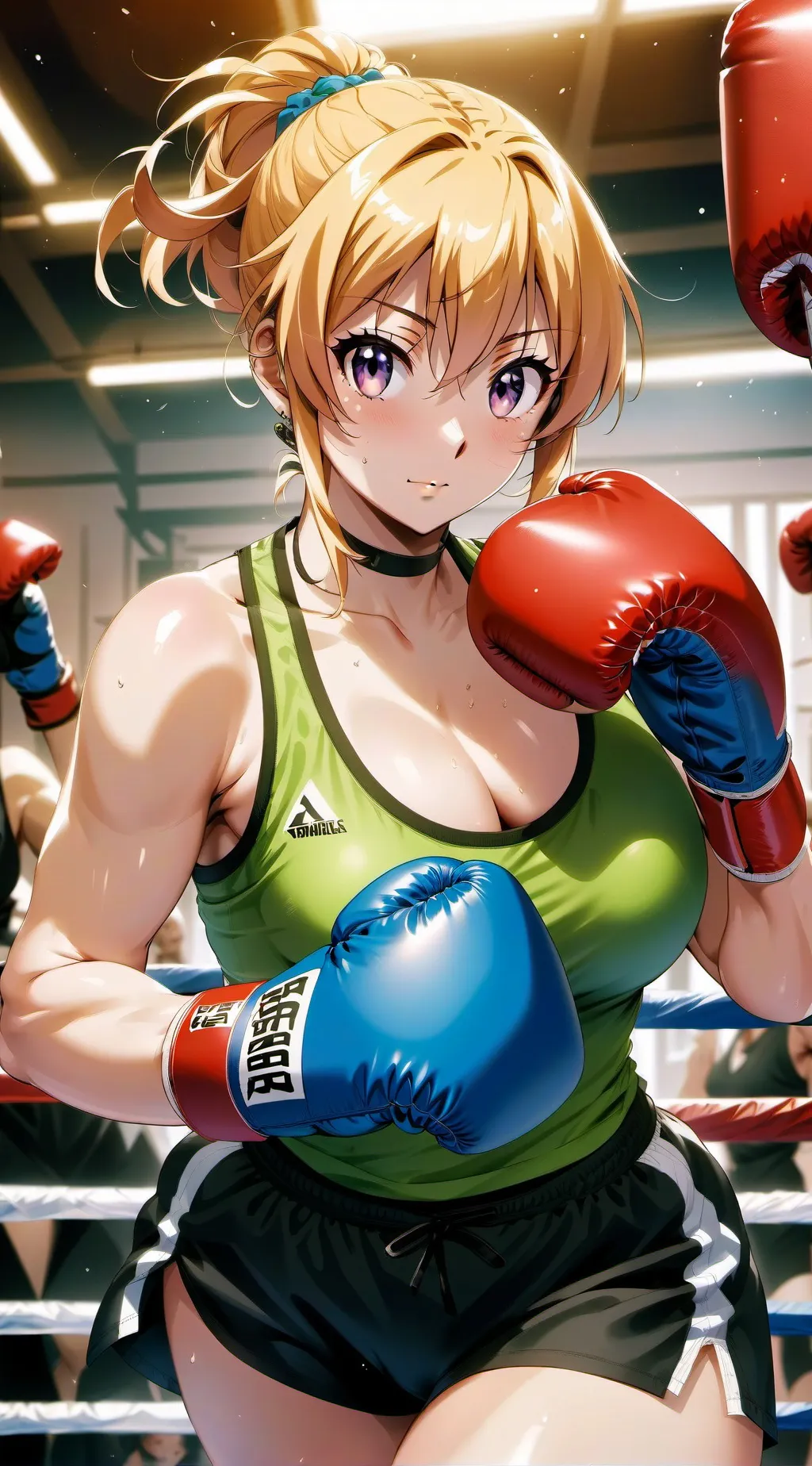 ai character: Casey Avery  background