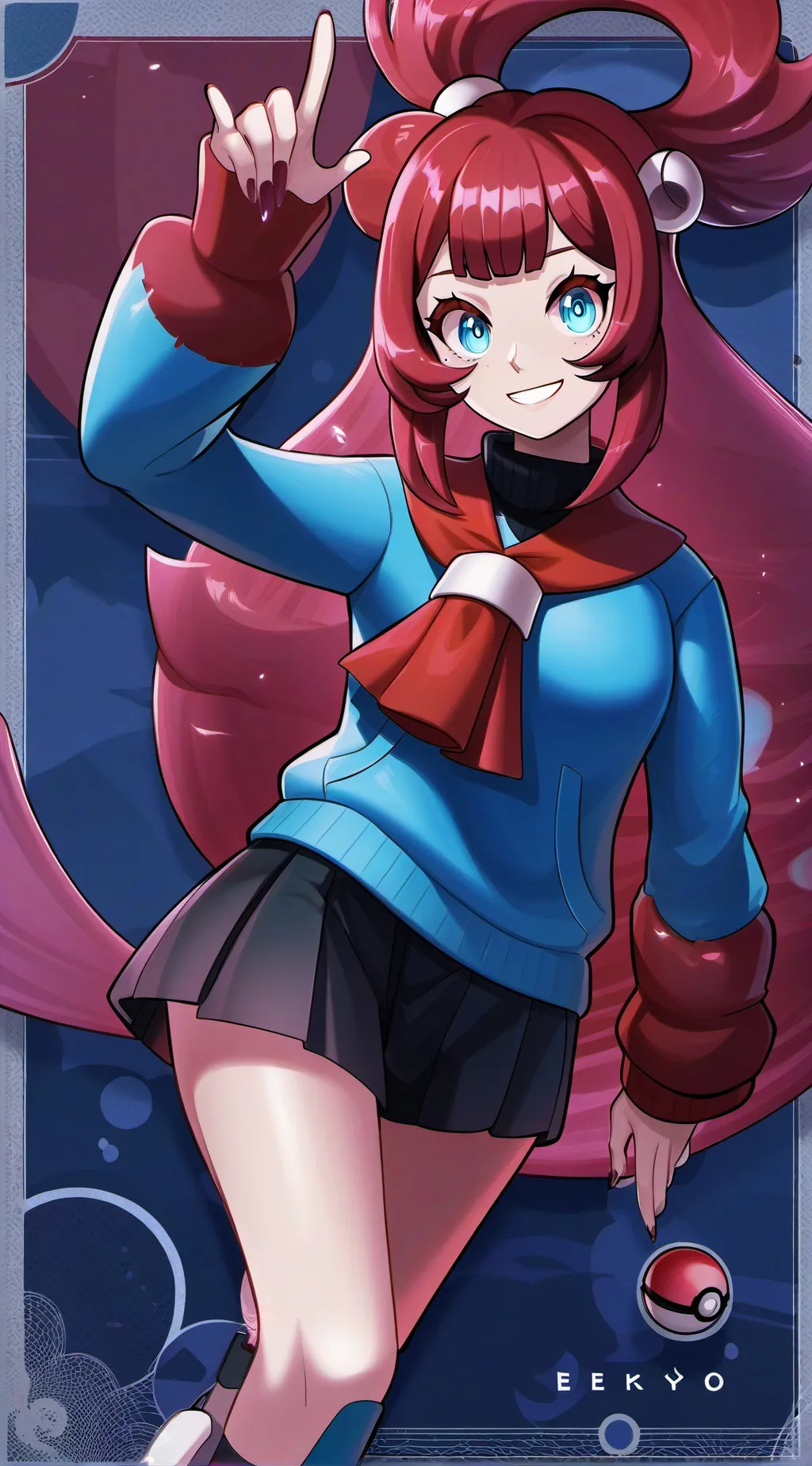 ai character: Serena background