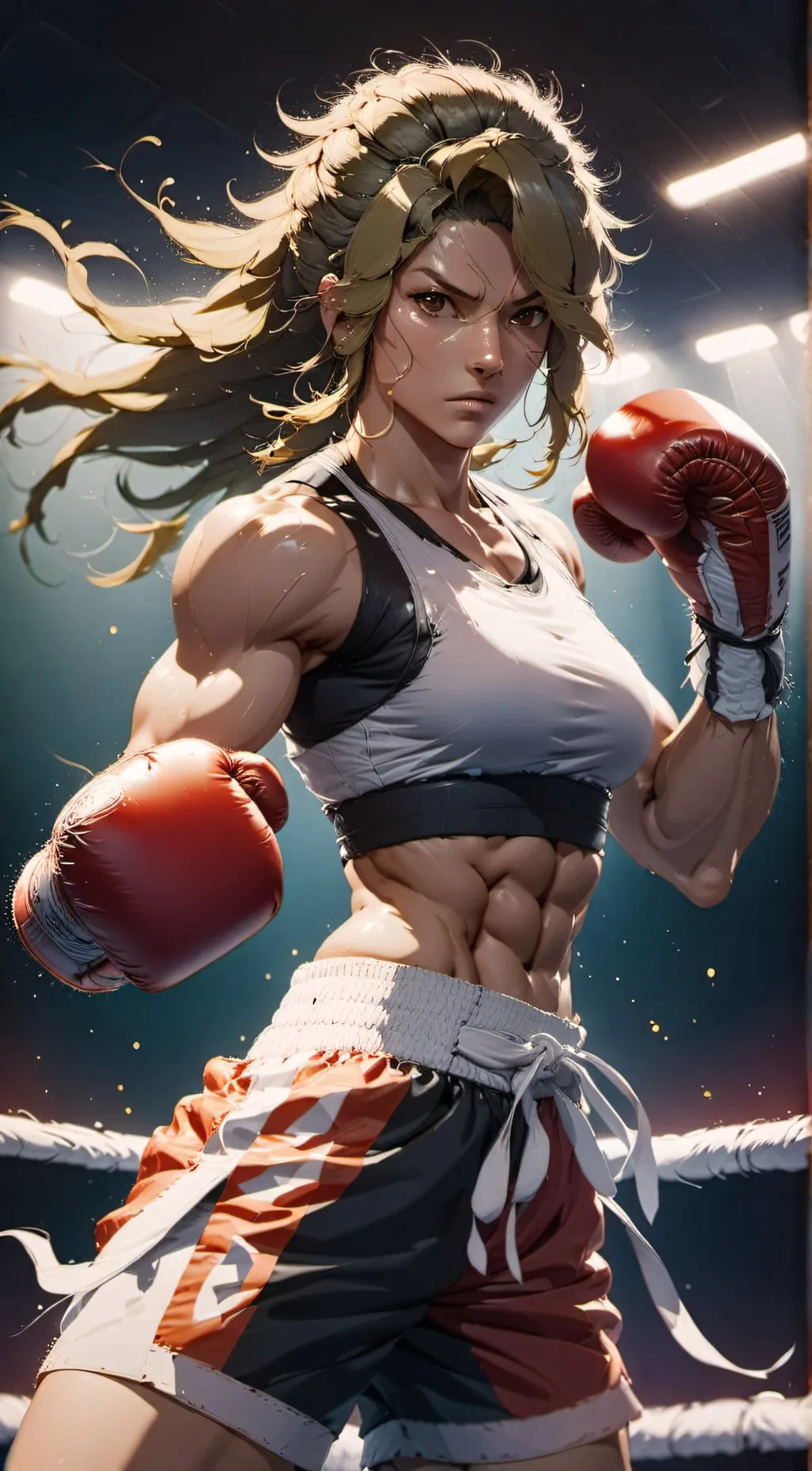 ai character: Althea LaVine  background
