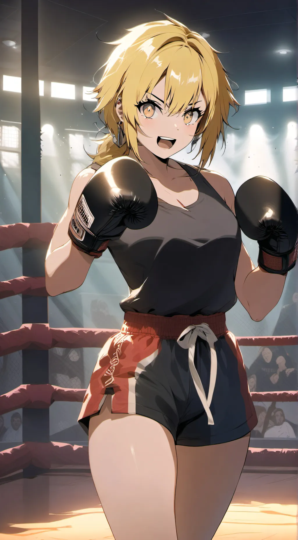 ai character: Hailey Duber  background