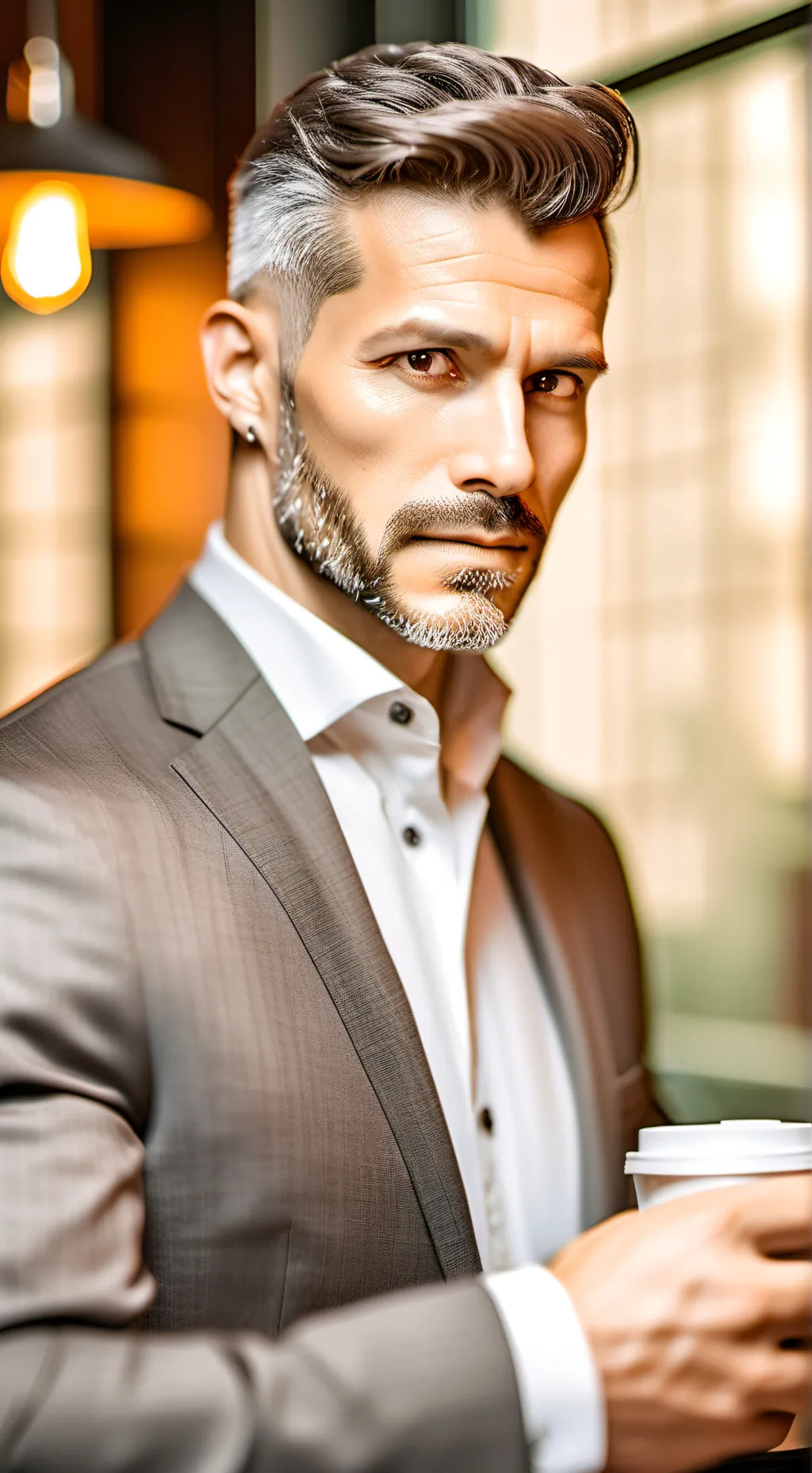 ai character: Mr. Caffeine background