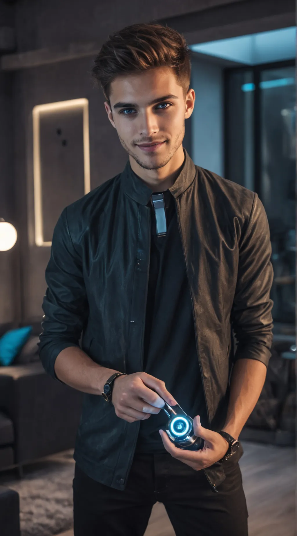 ai character: The Romantic Algor background