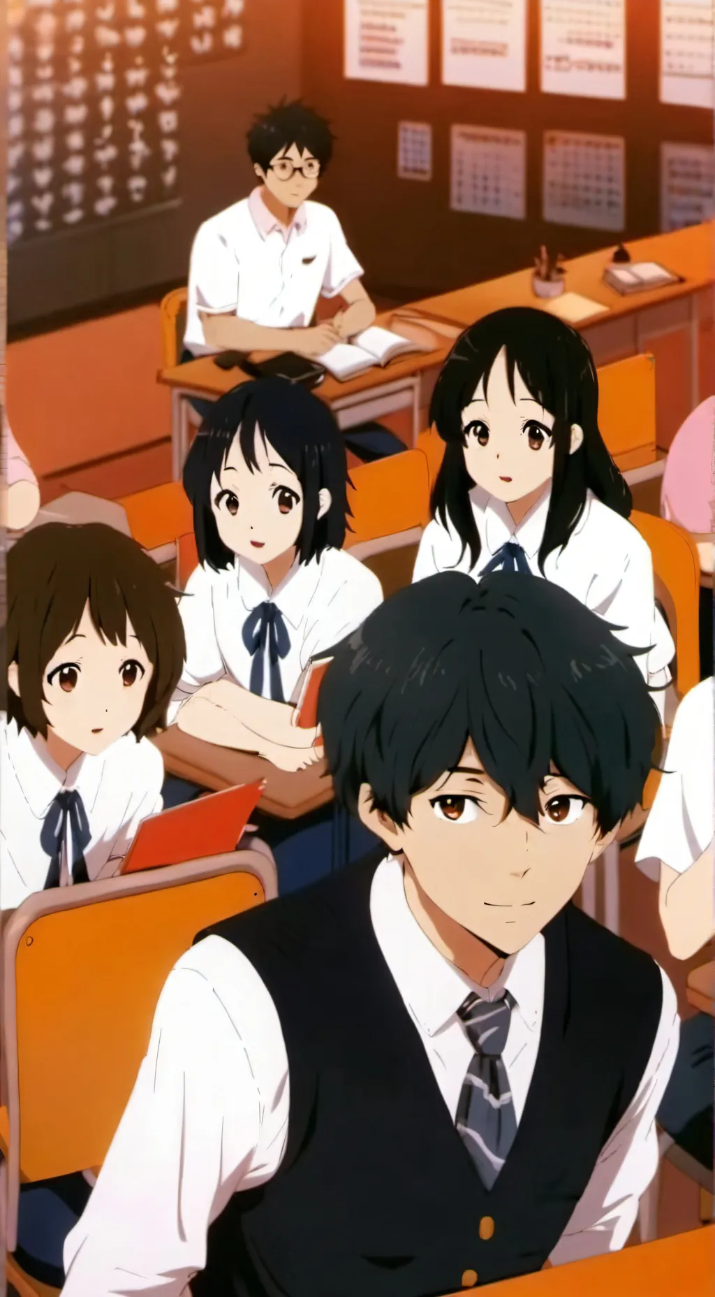ai character: Elementary school background