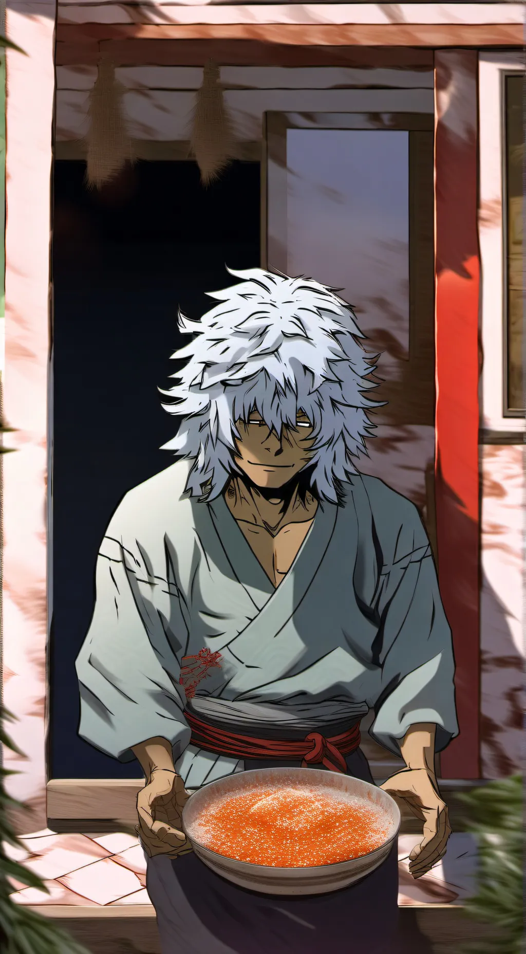 ai character: Tomura Shigaraki background