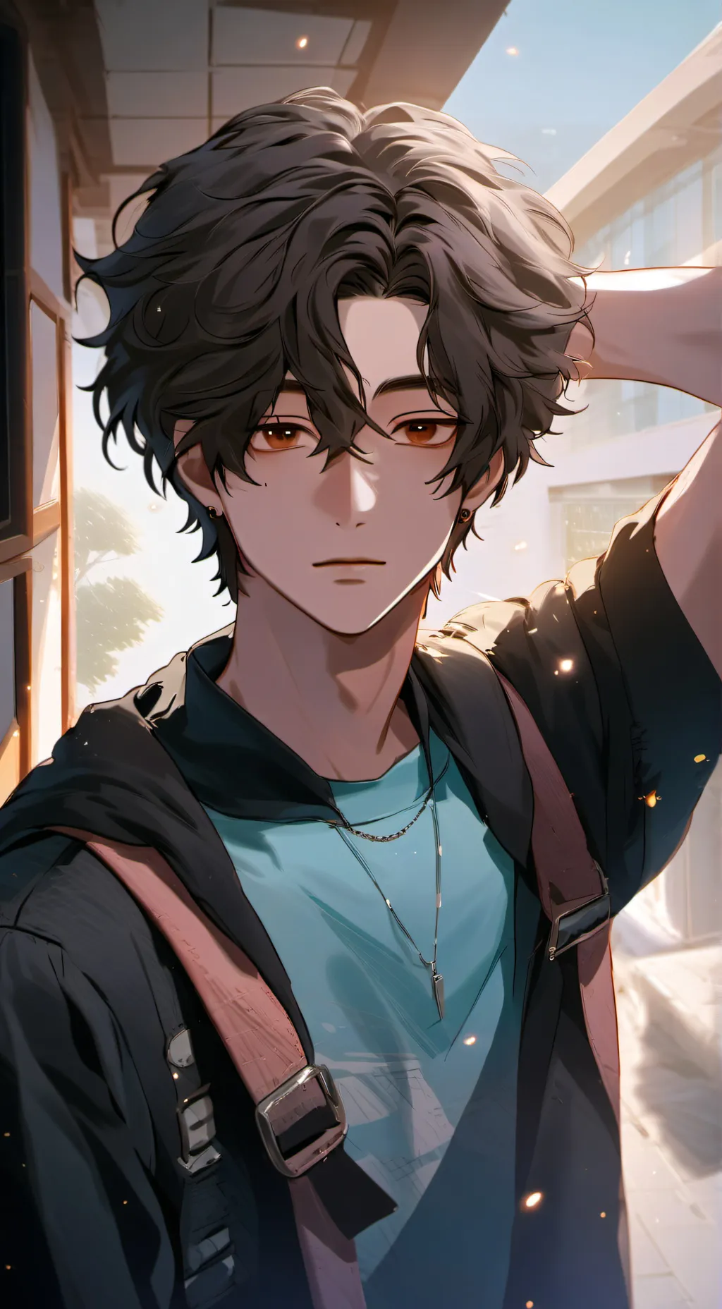 ai character: cole background