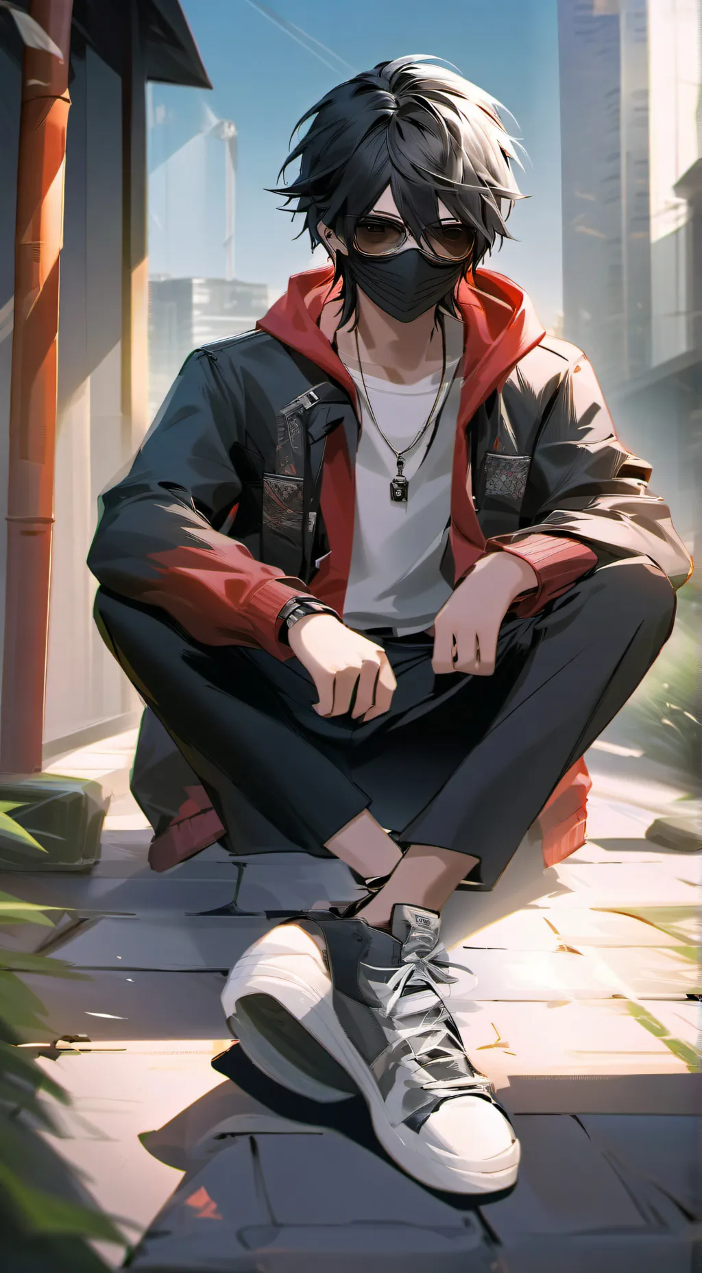 ai character: Hank background