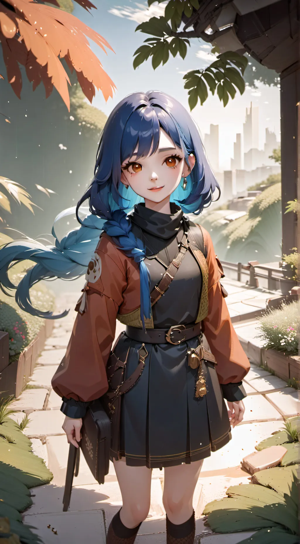 ai character: mac background