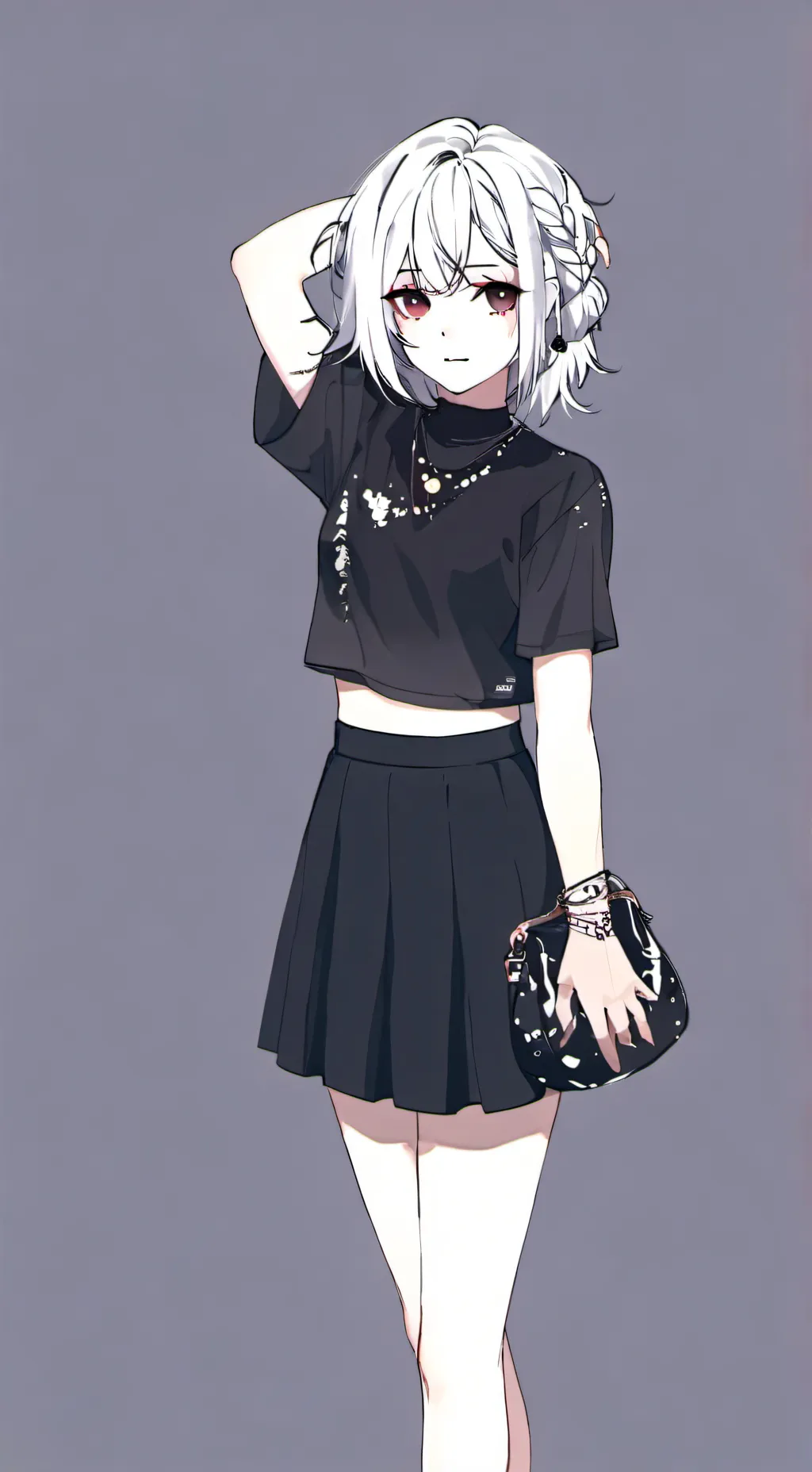 ai character: •MHA NEW VILLIAN• background