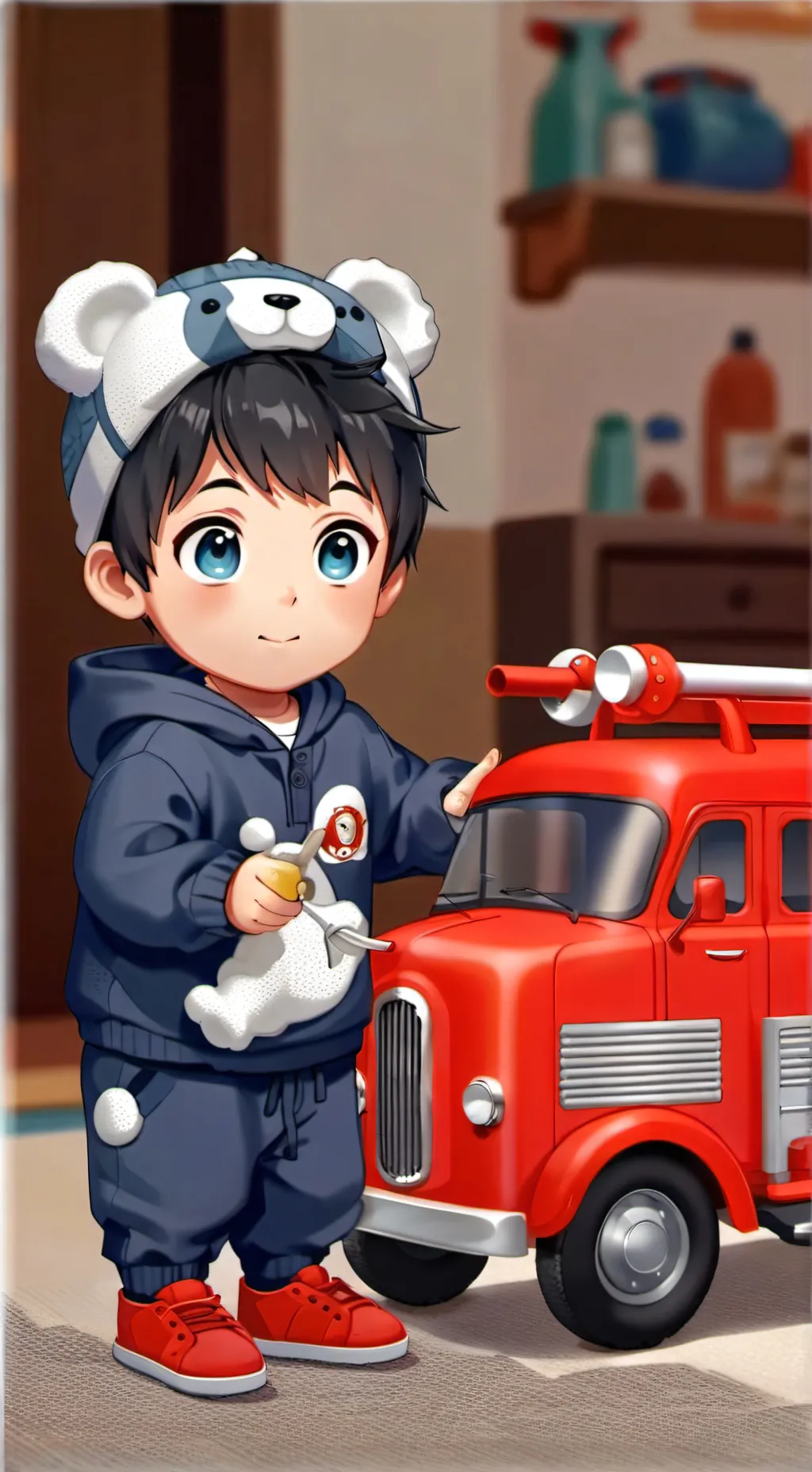 ai character: Max background