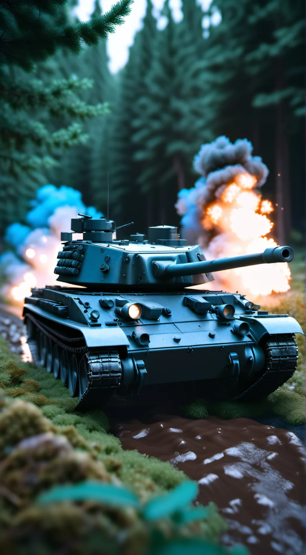 ai character: Sprunki Convoy background