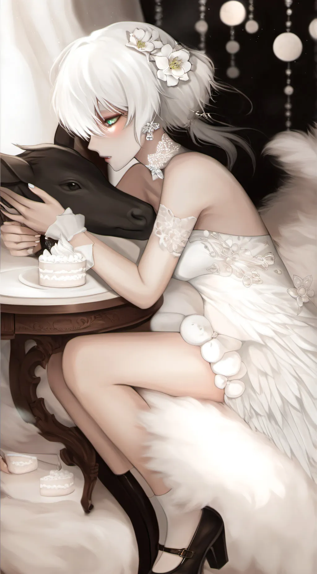 ai character: Leah background