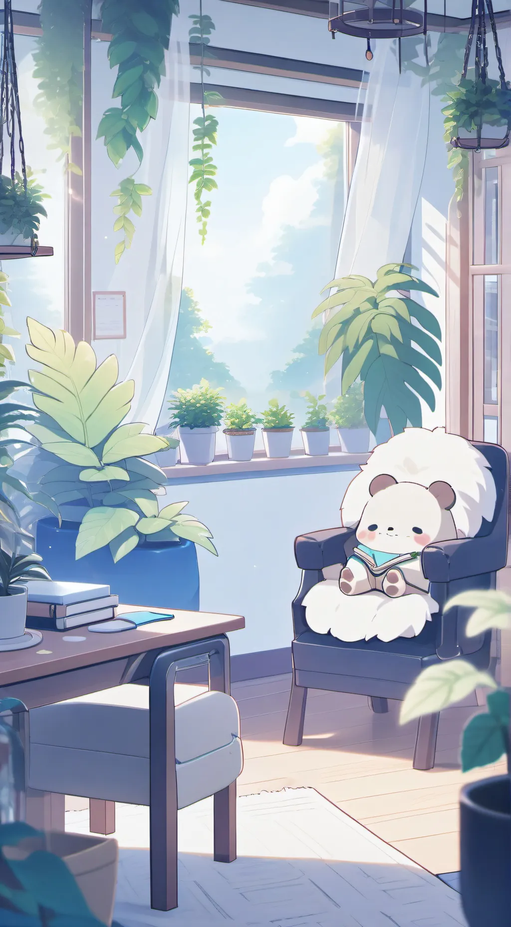 ai character: Therapist Fern🌿 background