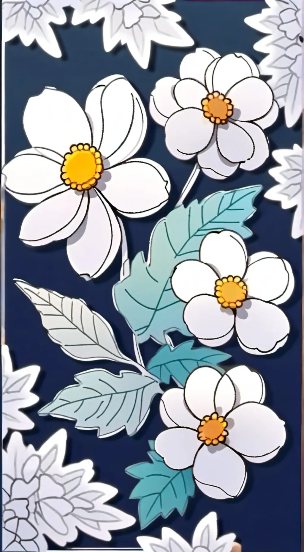 ai character: dw emoji power background