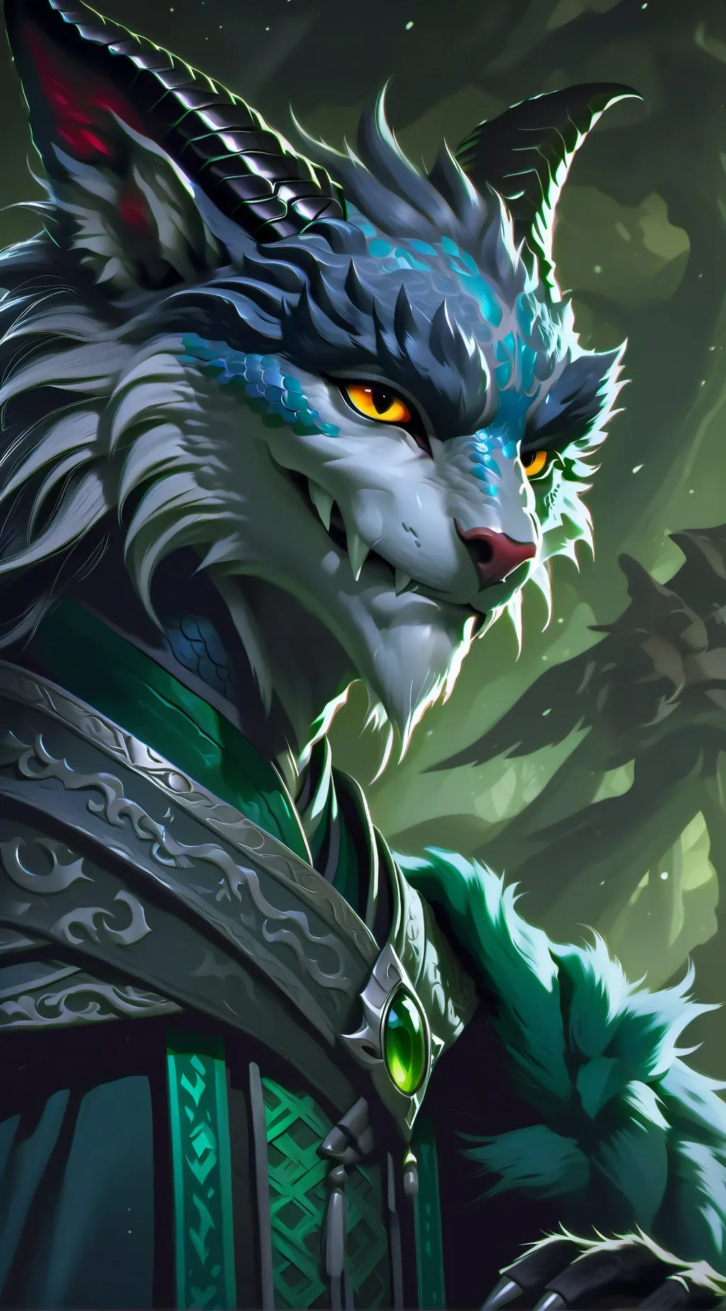 ai character: King Kat background
