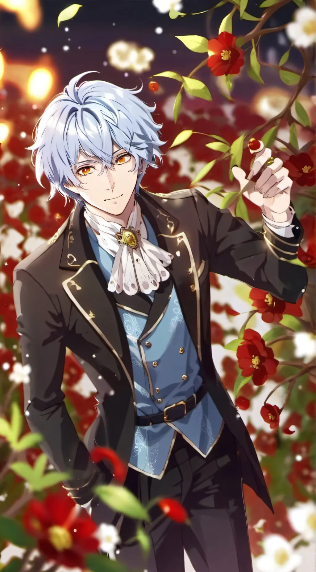 ai character: Kny/ds high school background