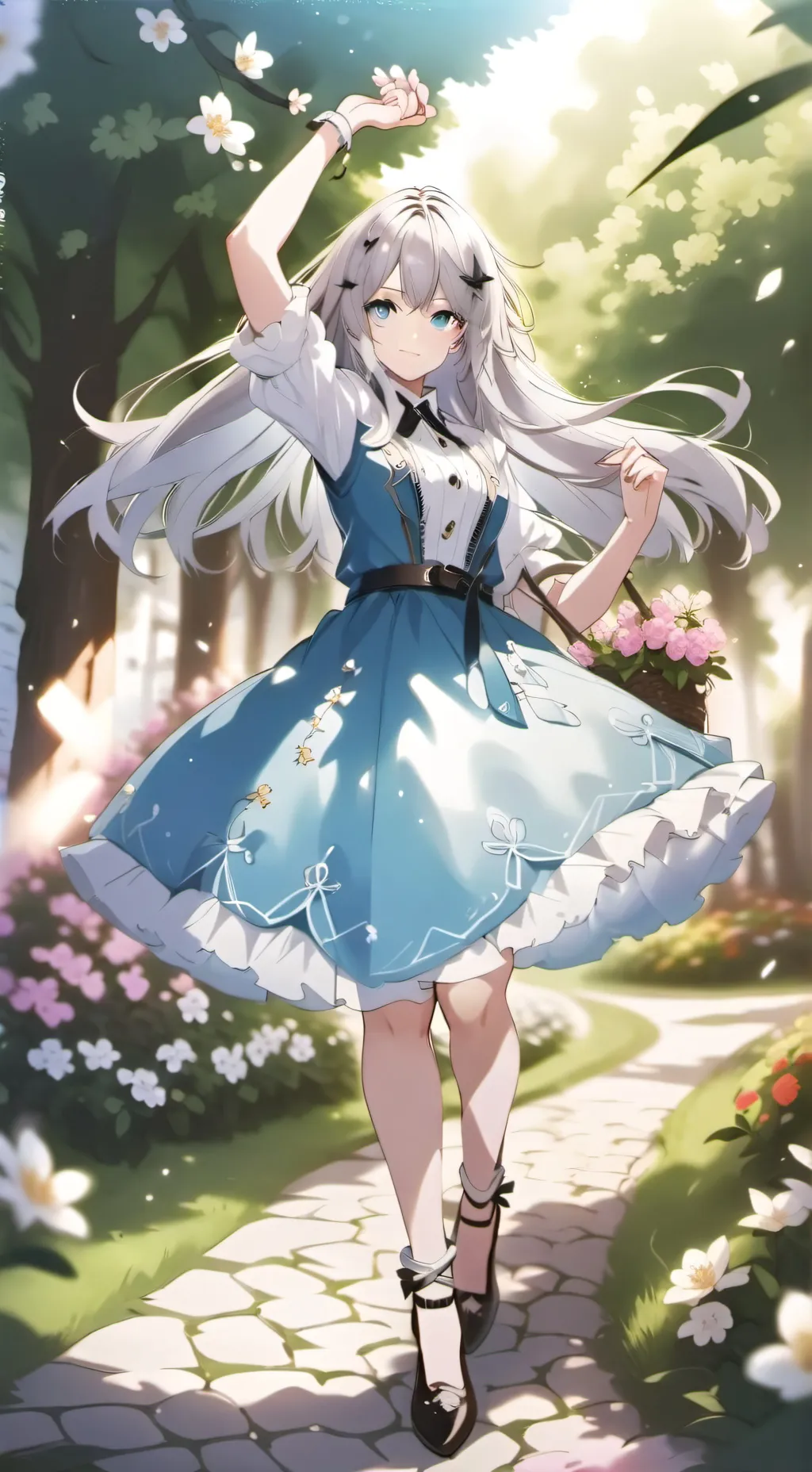 ai character: Lays background