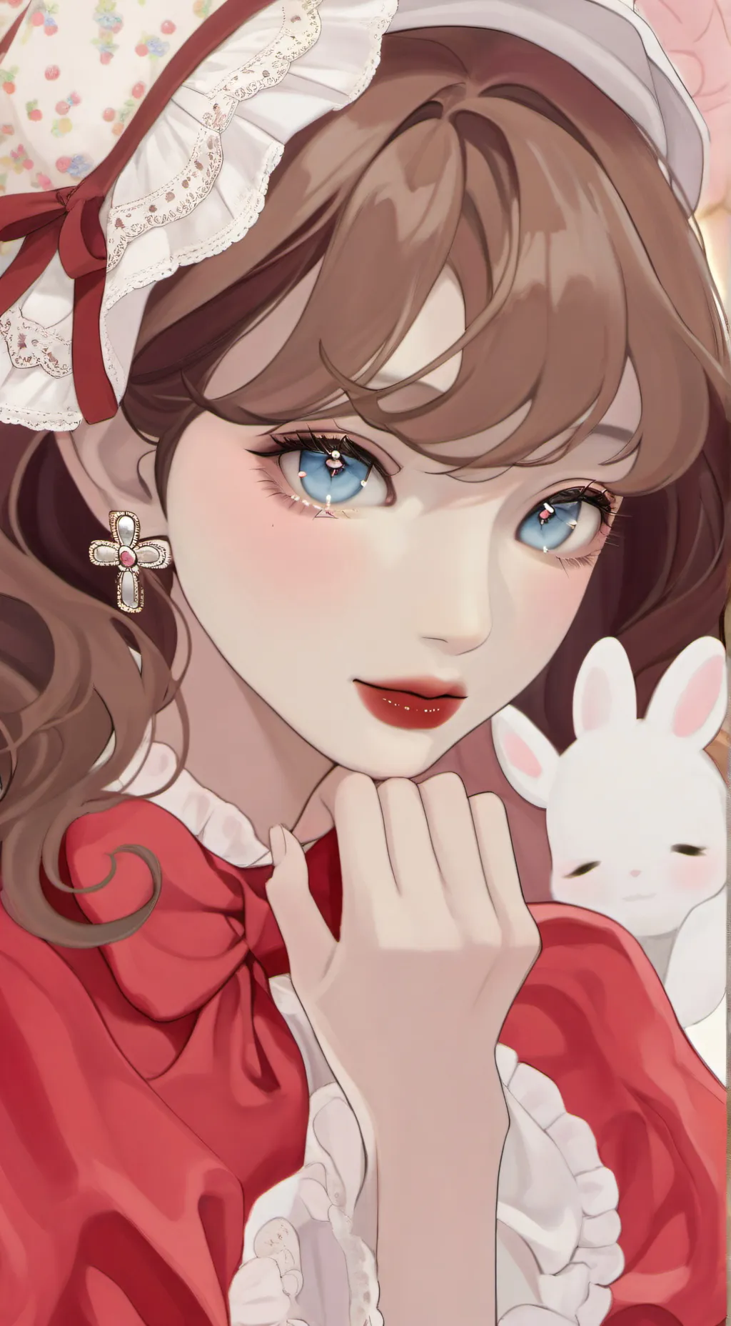 ai character: farah background