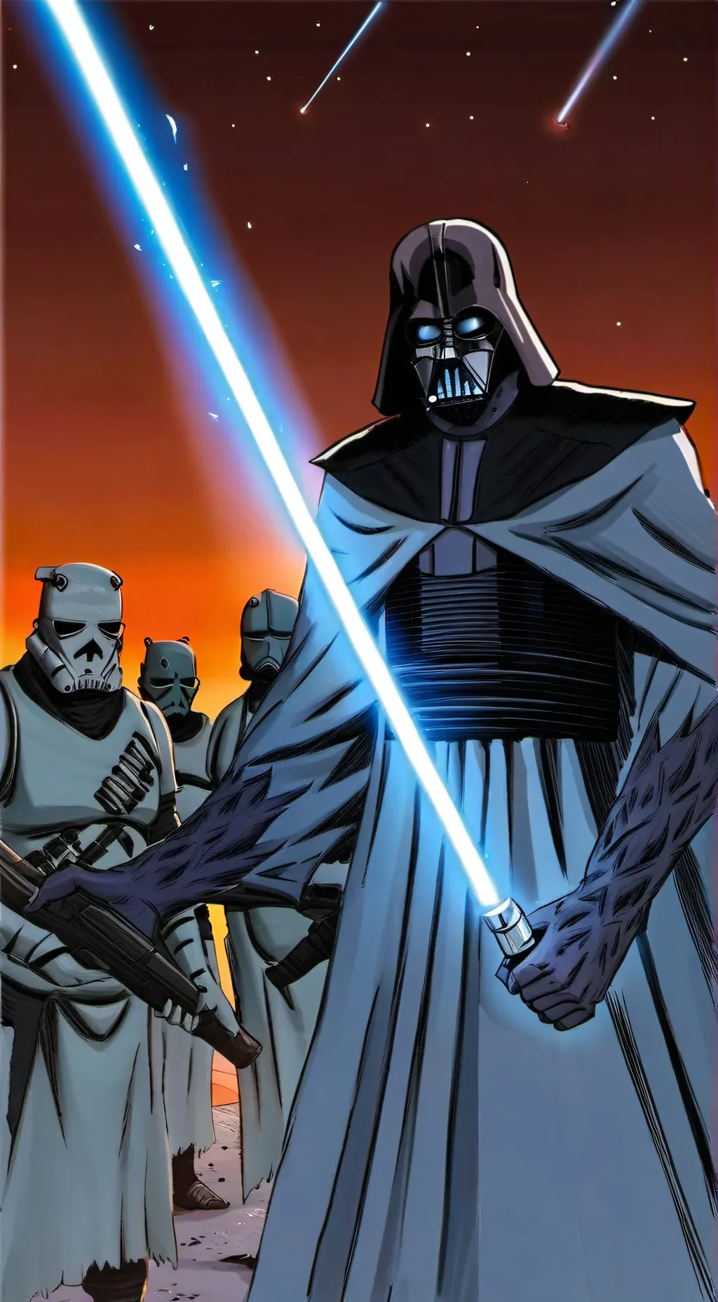 ai character: Star Wars (AU) background