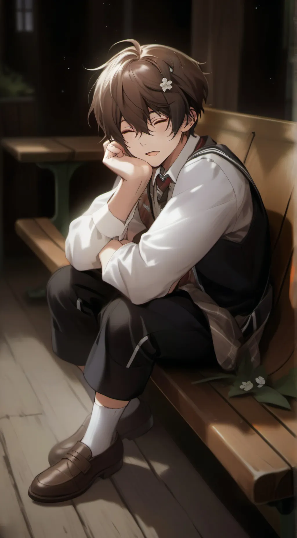 ai character: ★Xander★ background