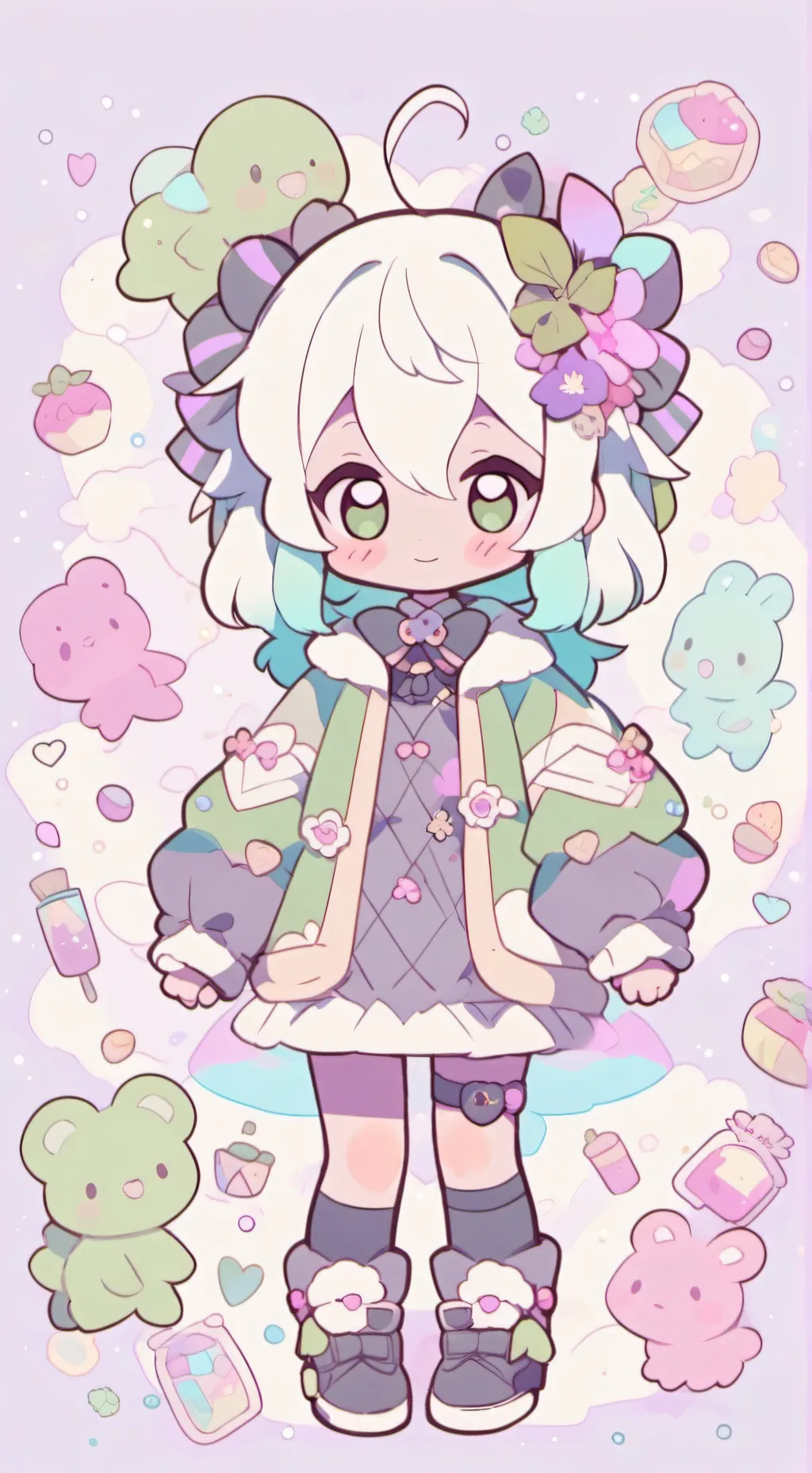 ai character: Freaky Vee:P📺 background