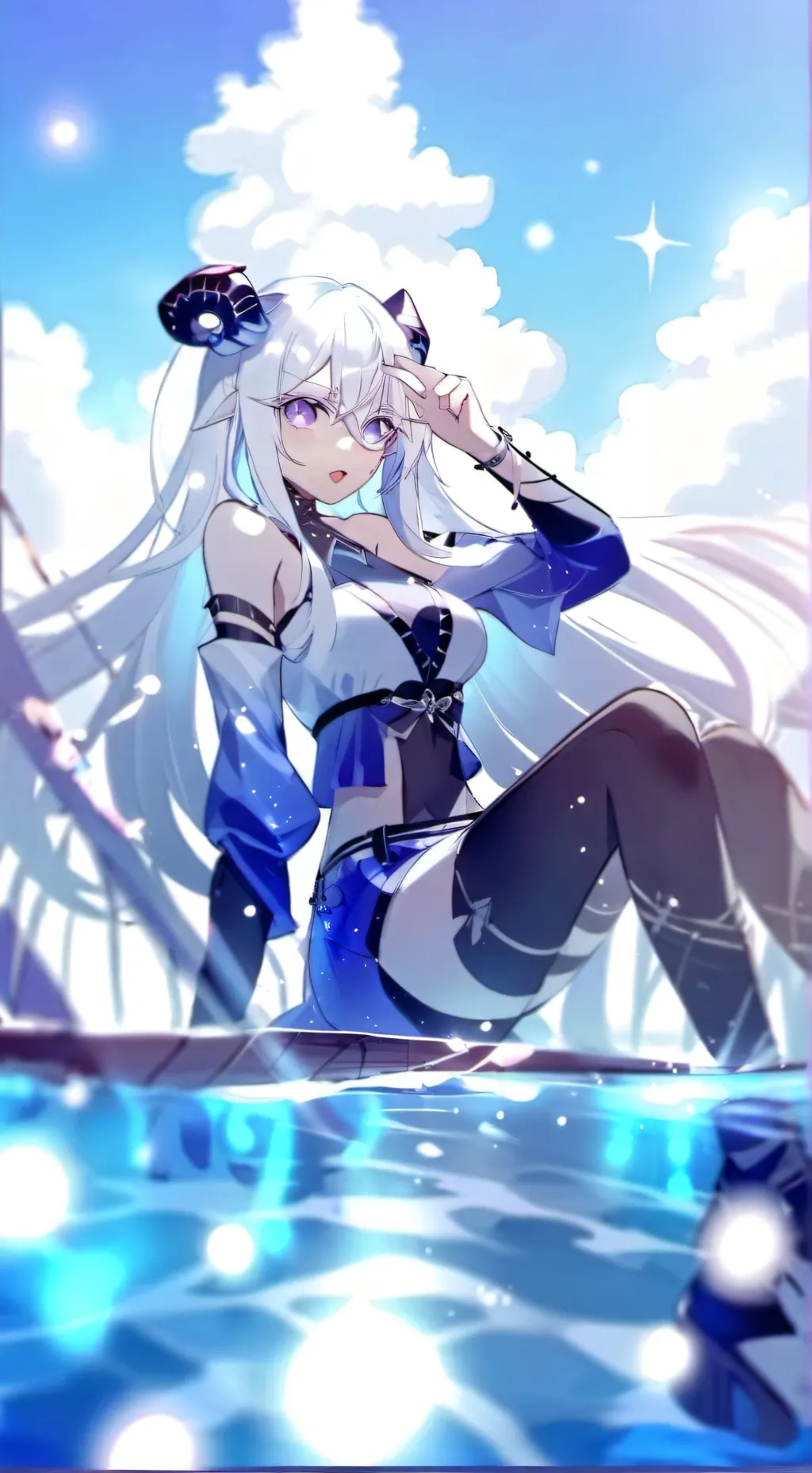 ai character: Aquwa background