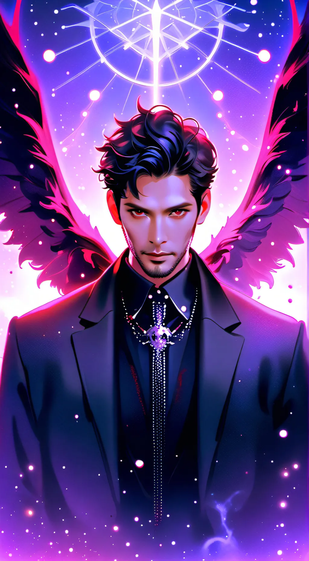ai character: Lucifer series background
