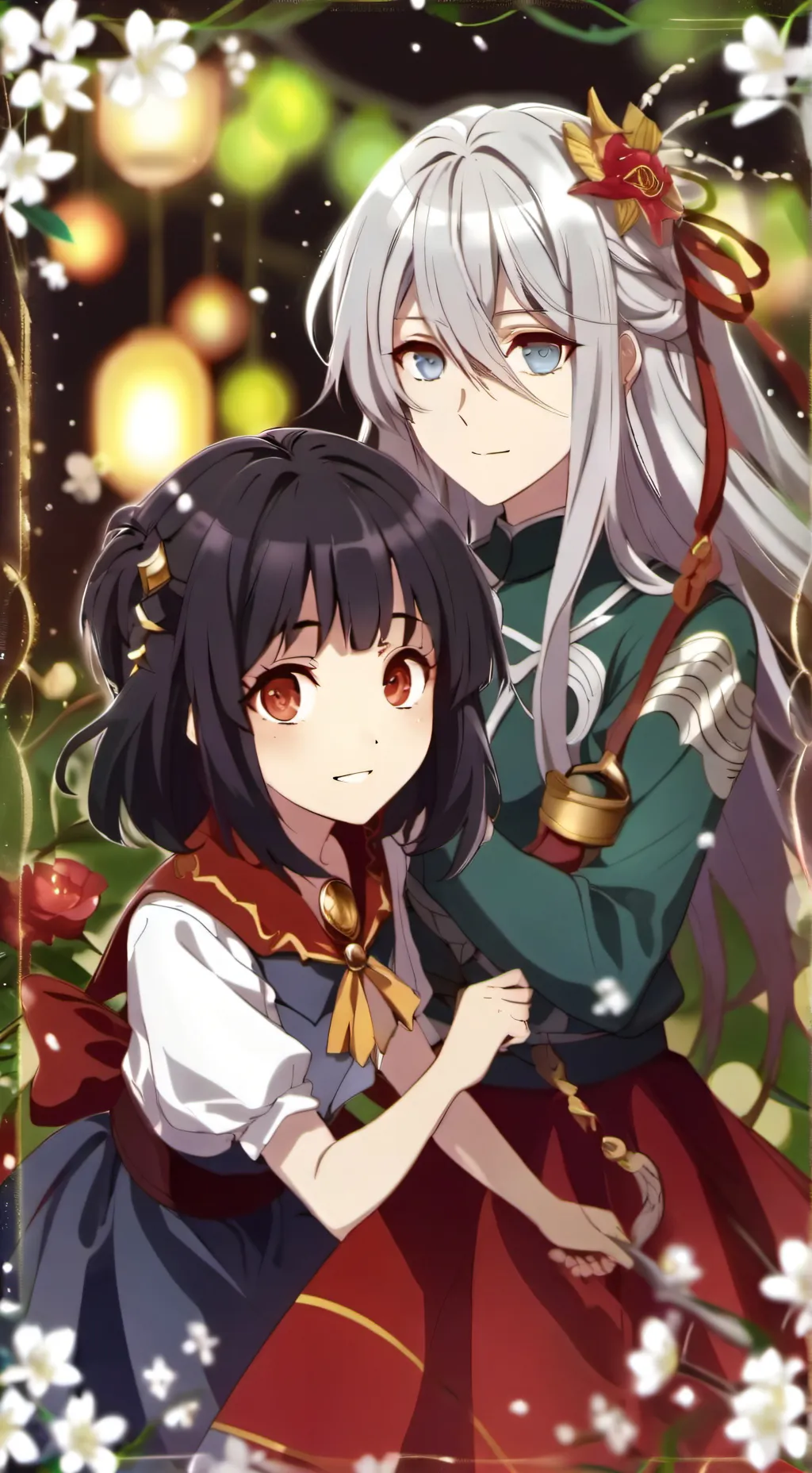 ai character: Luna background