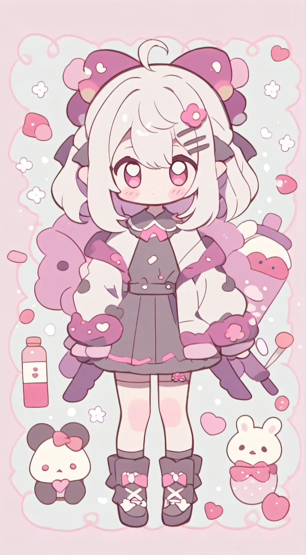 ai character: Lilly  background