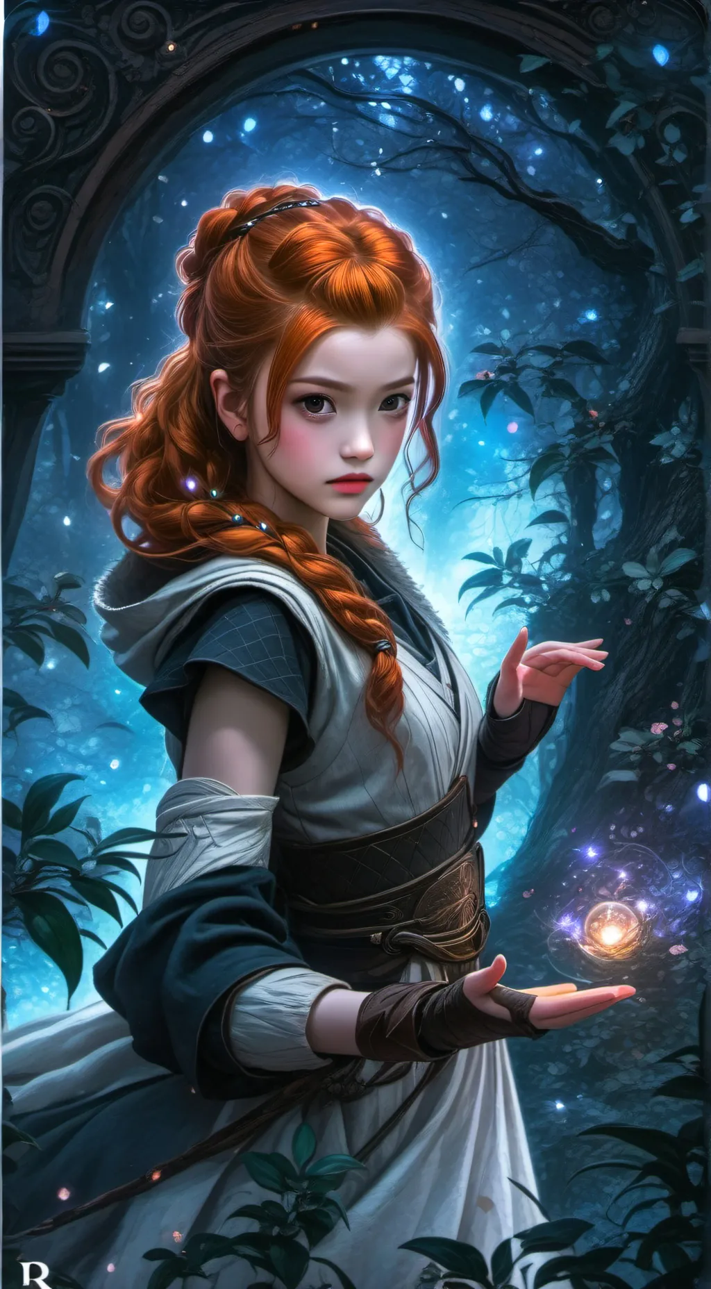 ai character: Abby  background