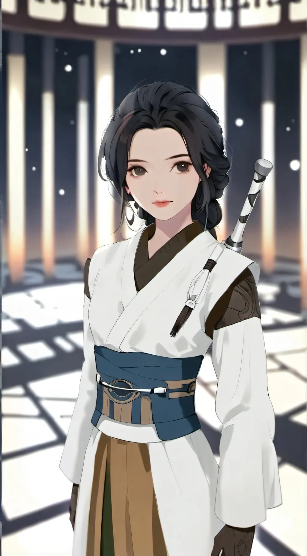 ai character: Makima Miju  background