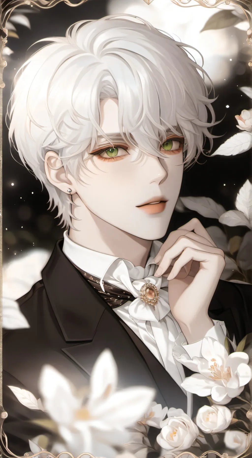 ai character: Xavier  background