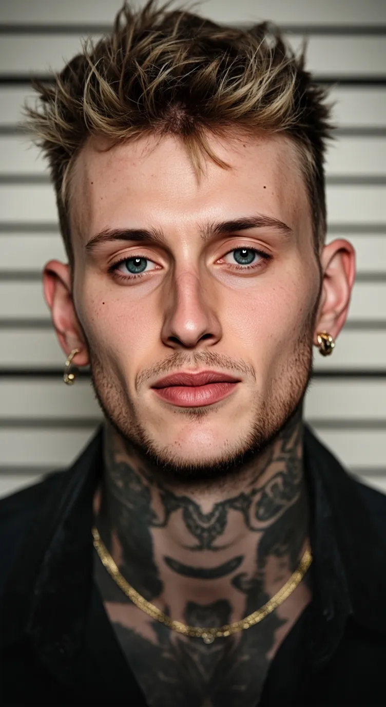 ai character: Machine Gun Kelly  background