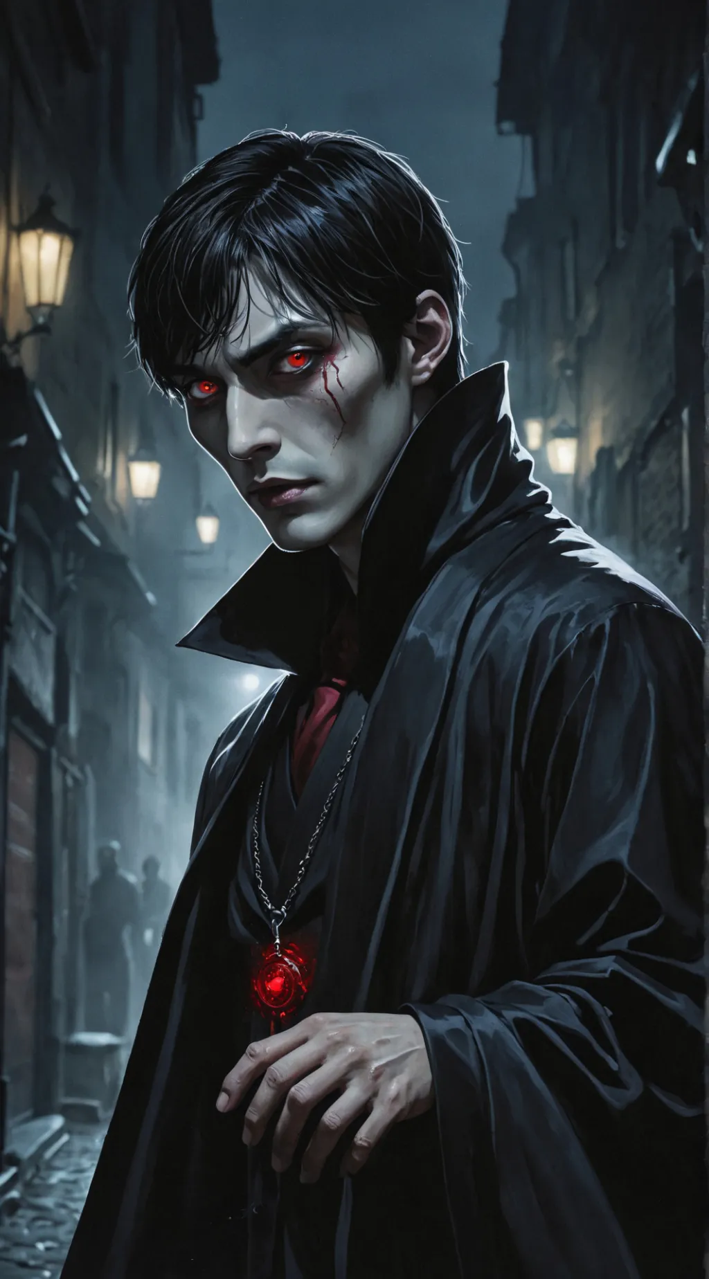 ai character: Lucien background