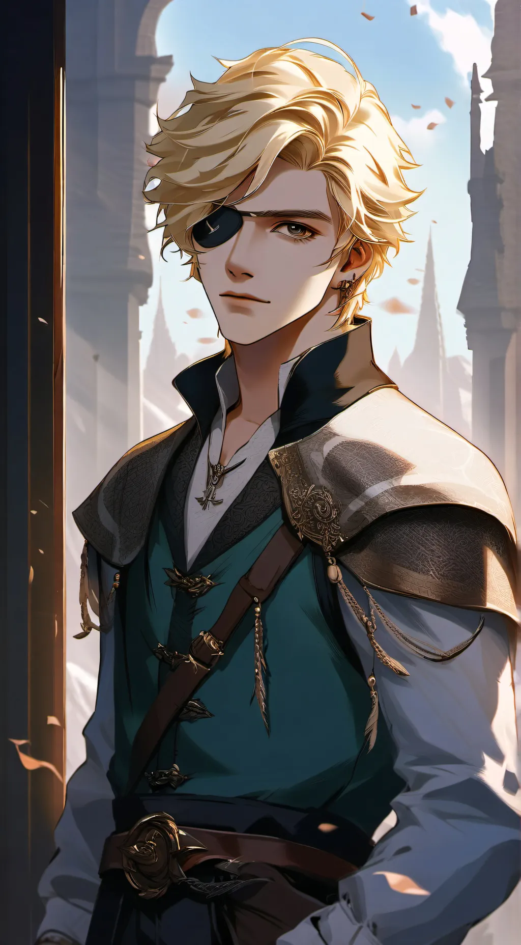 ai character: Coner  background
