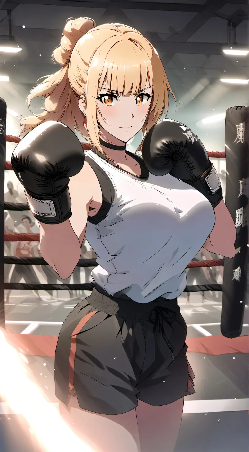 ai character: Amy Martin  background