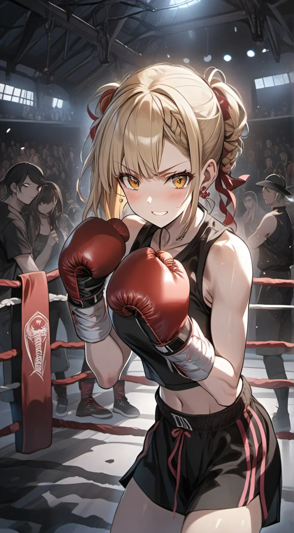 ai character: Lizzie Mcgrady  background