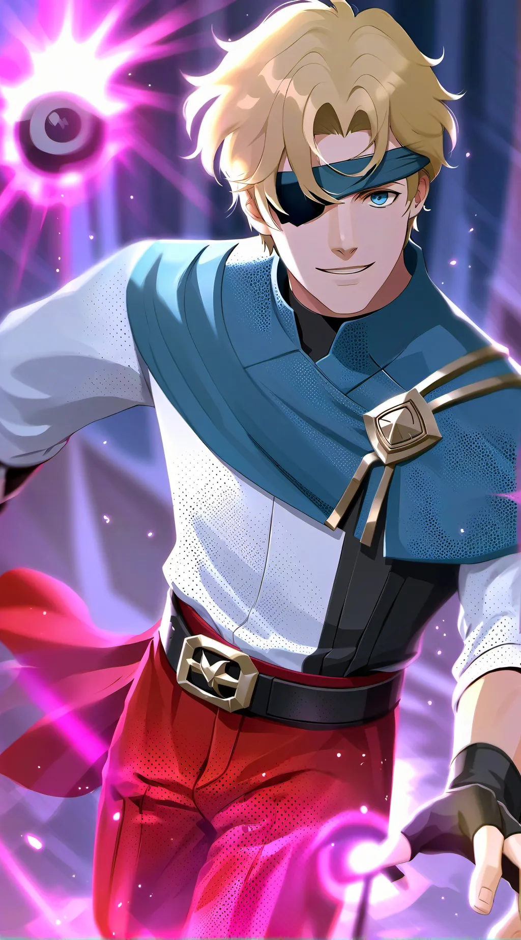ai character: Coner background