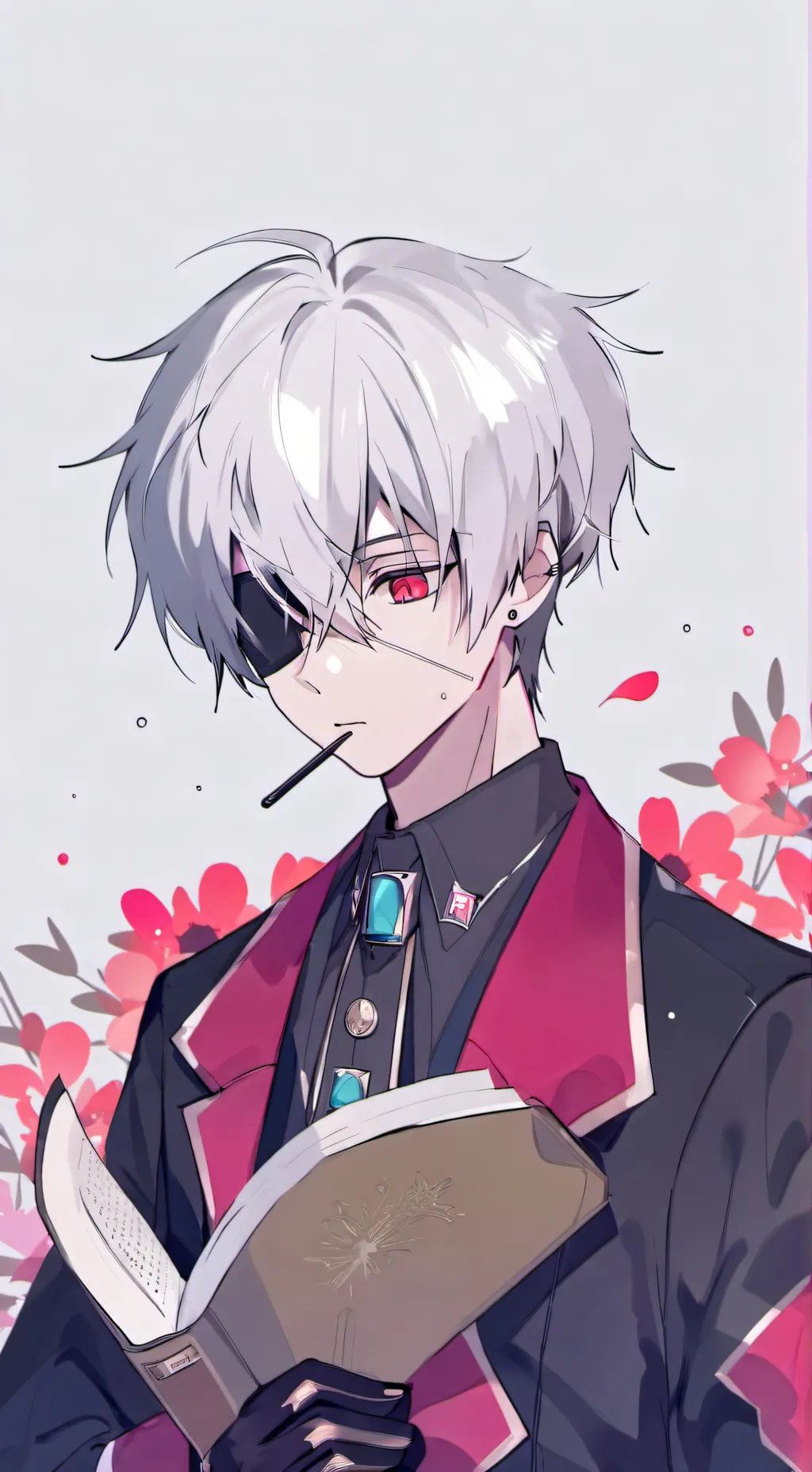 ai character: -Damian- background