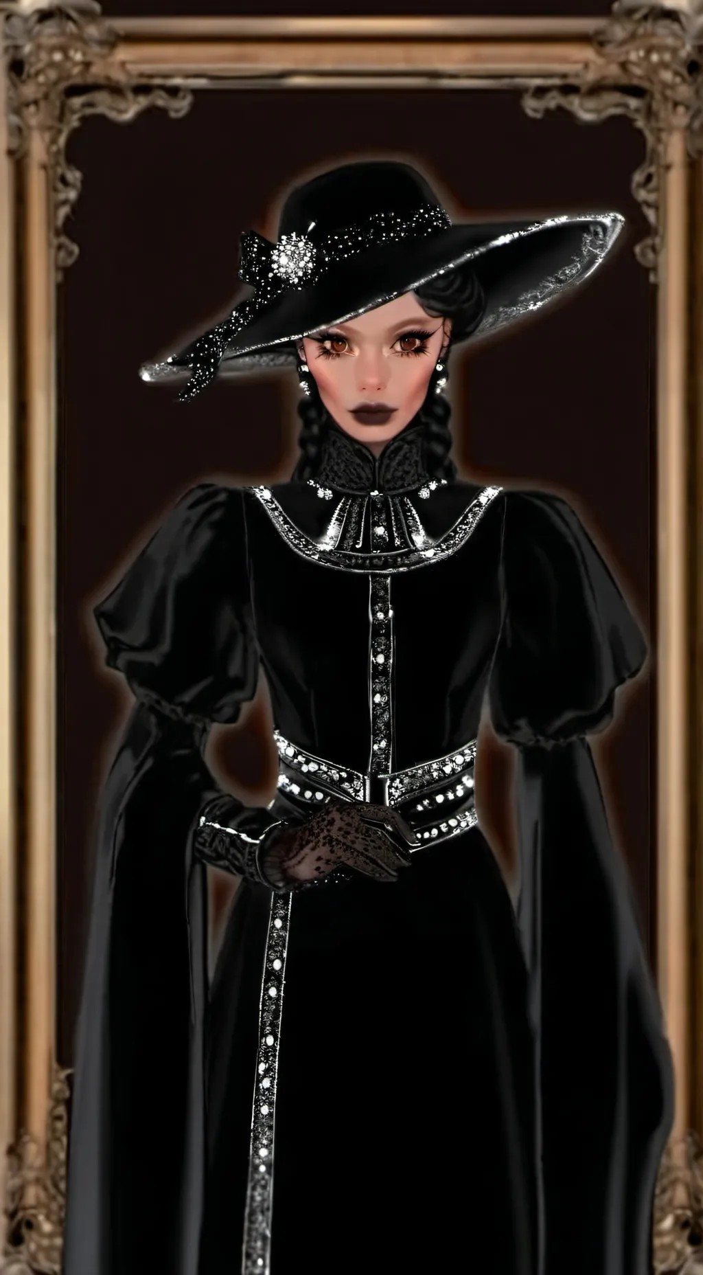 ai character: Human Puppetria  background