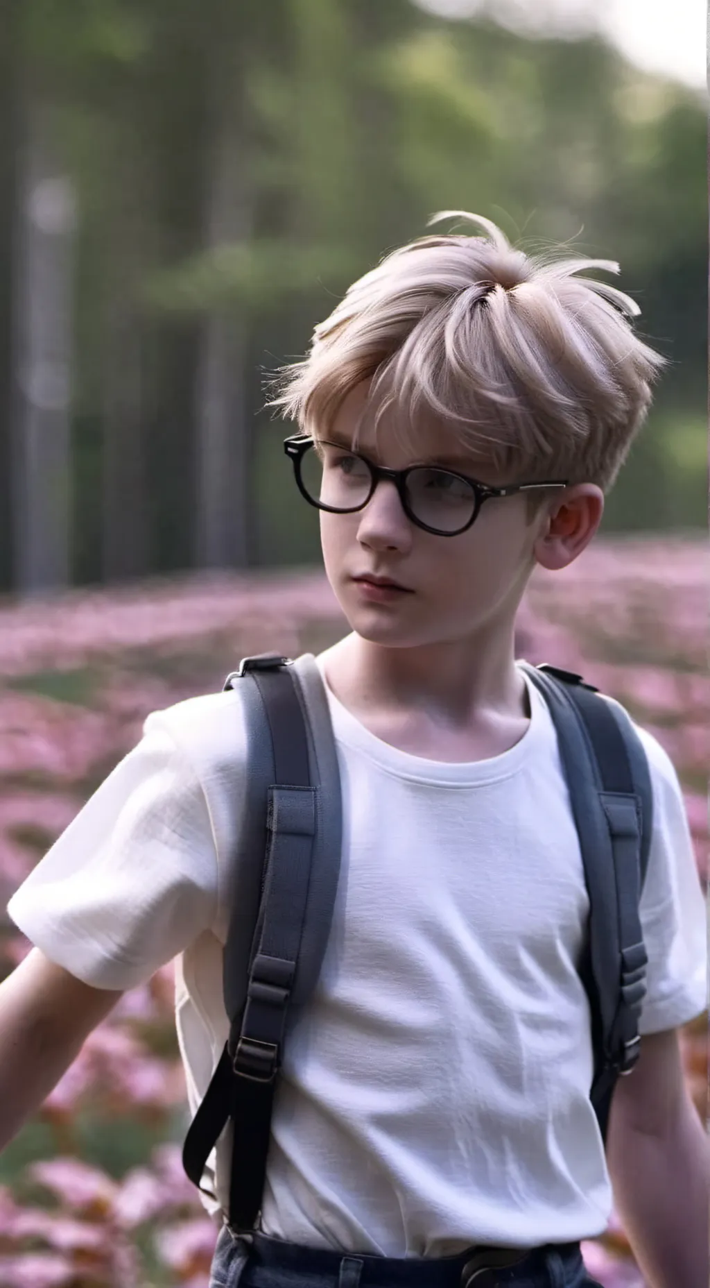 ai character: teddy stand by me) background