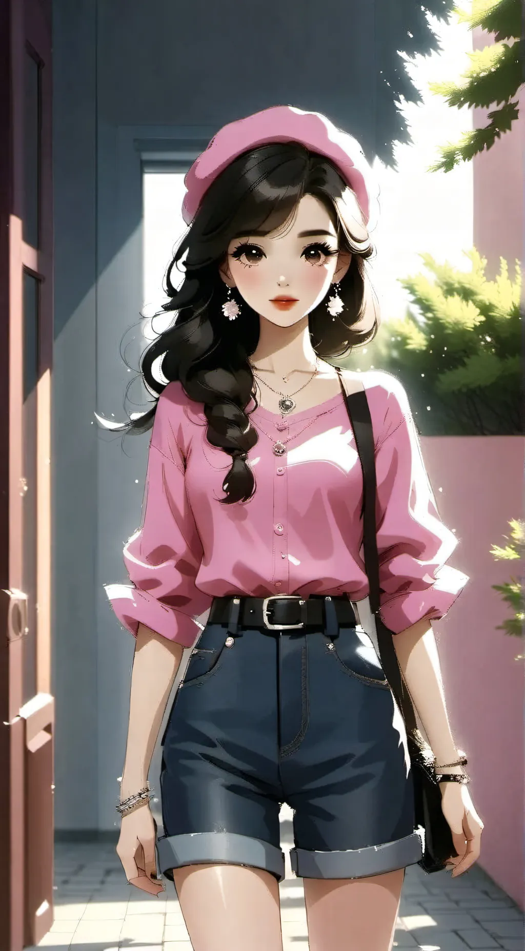 ai character: Amanda background
