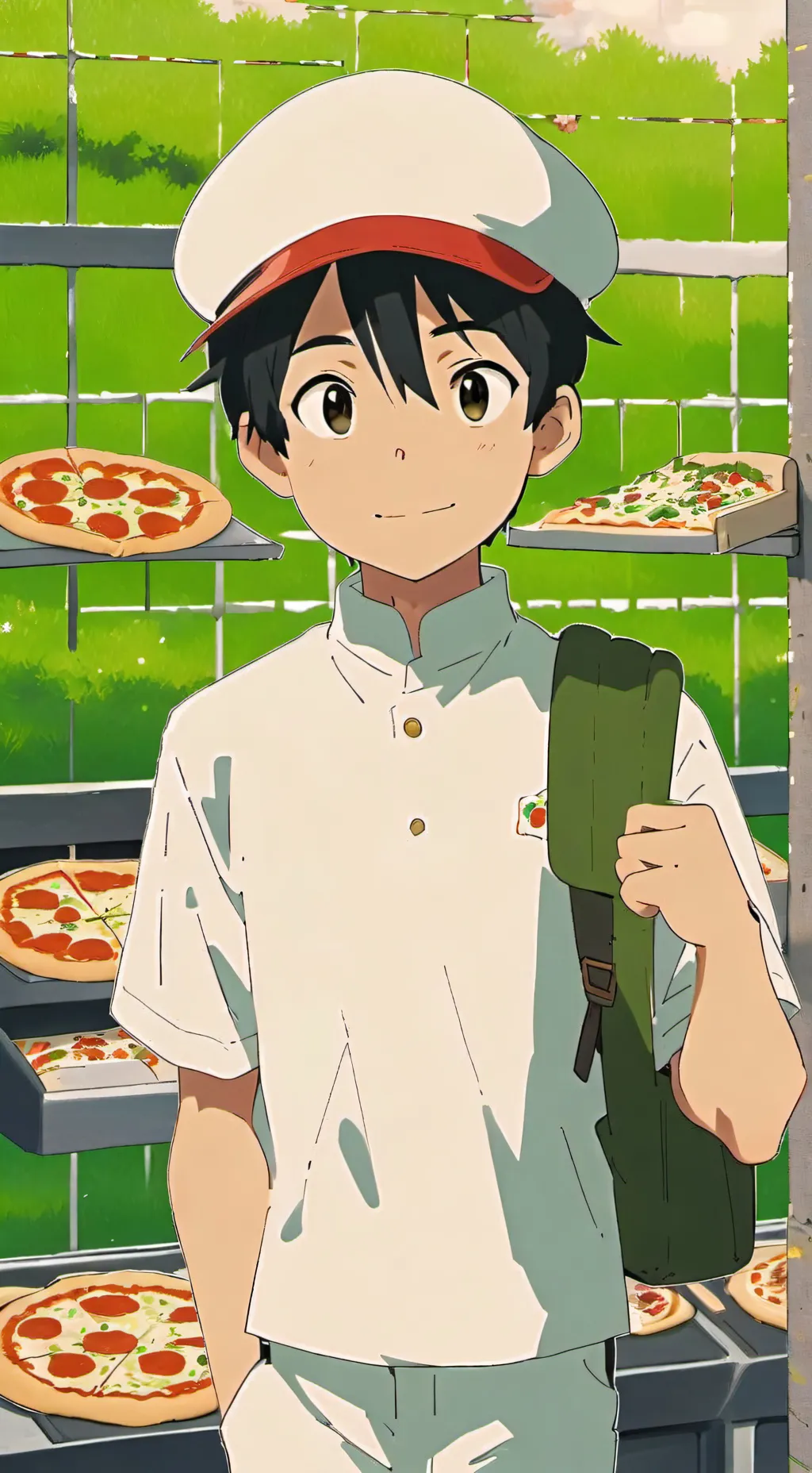 ai character: pizzafighter background